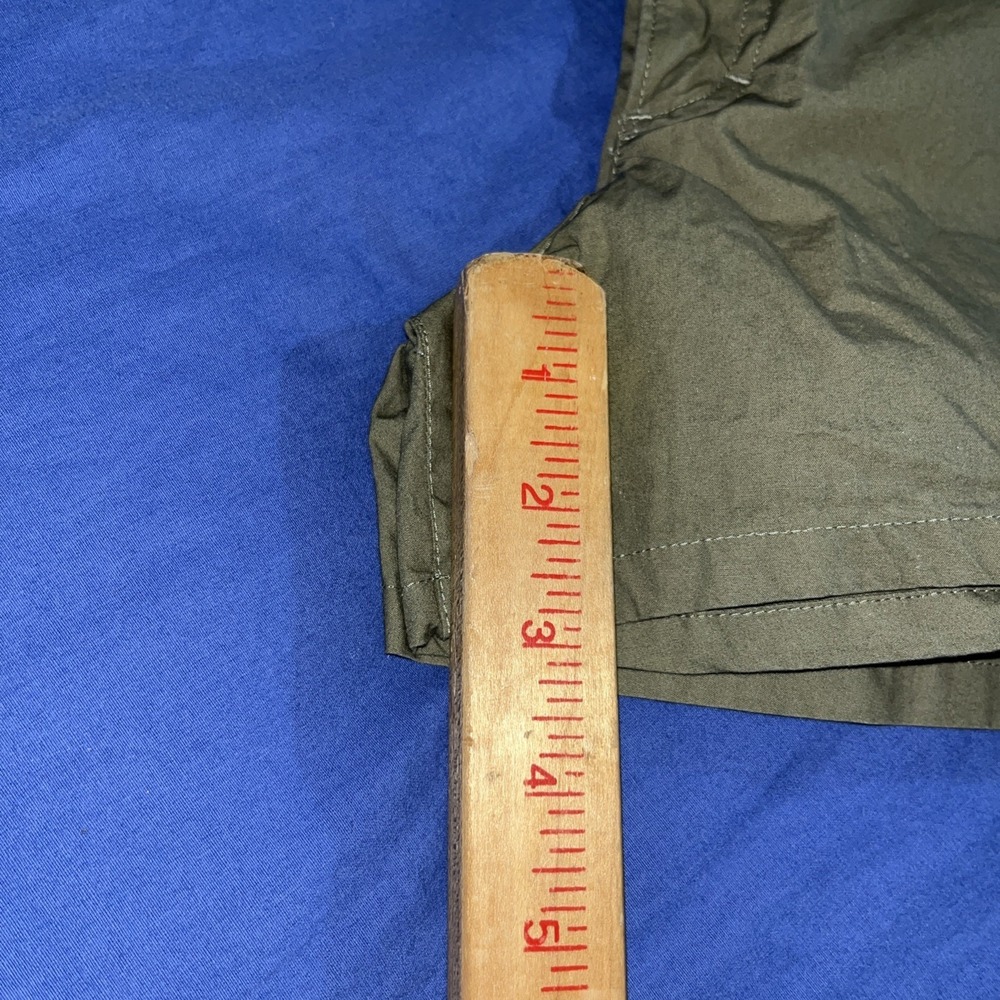 HOLLISTER Shorts Low-rise Muted Green 100 % Cotton Shorts Juniors Size 15 w32 - Picture 14 of 14
